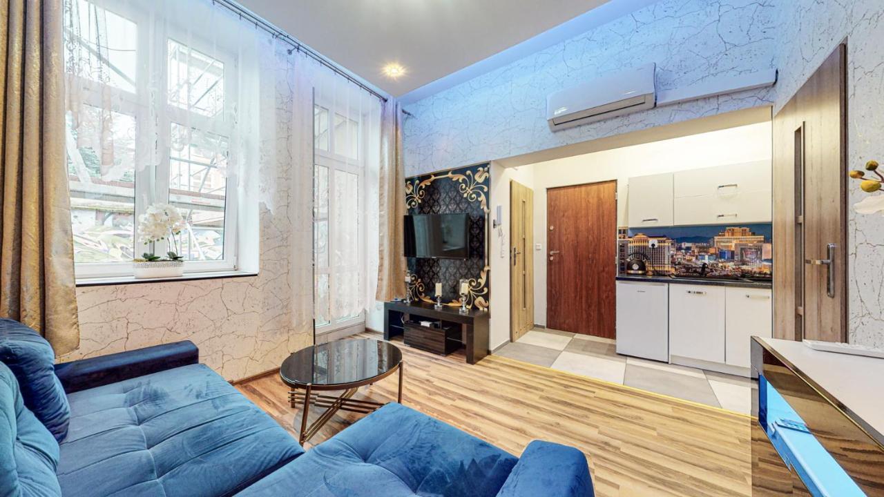 Apartament Las Vegas De Lux-Deptak Dworcowa Bytom Exteriör bild