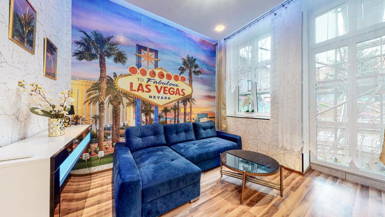 Apartament Las Vegas De Lux-Deptak Dworcowa Bytom Exteriör bild