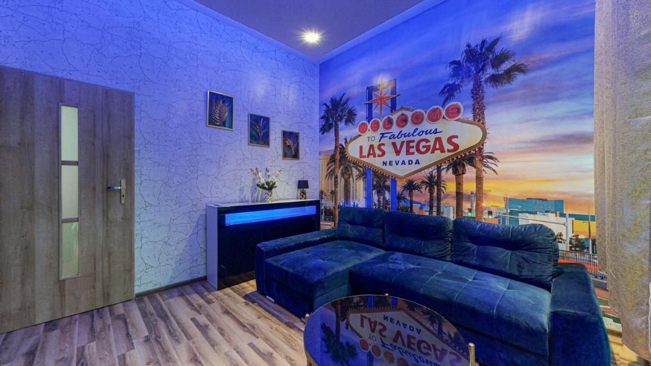 Apartament Las Vegas De Lux-Deptak Dworcowa Bytom Exteriör bild